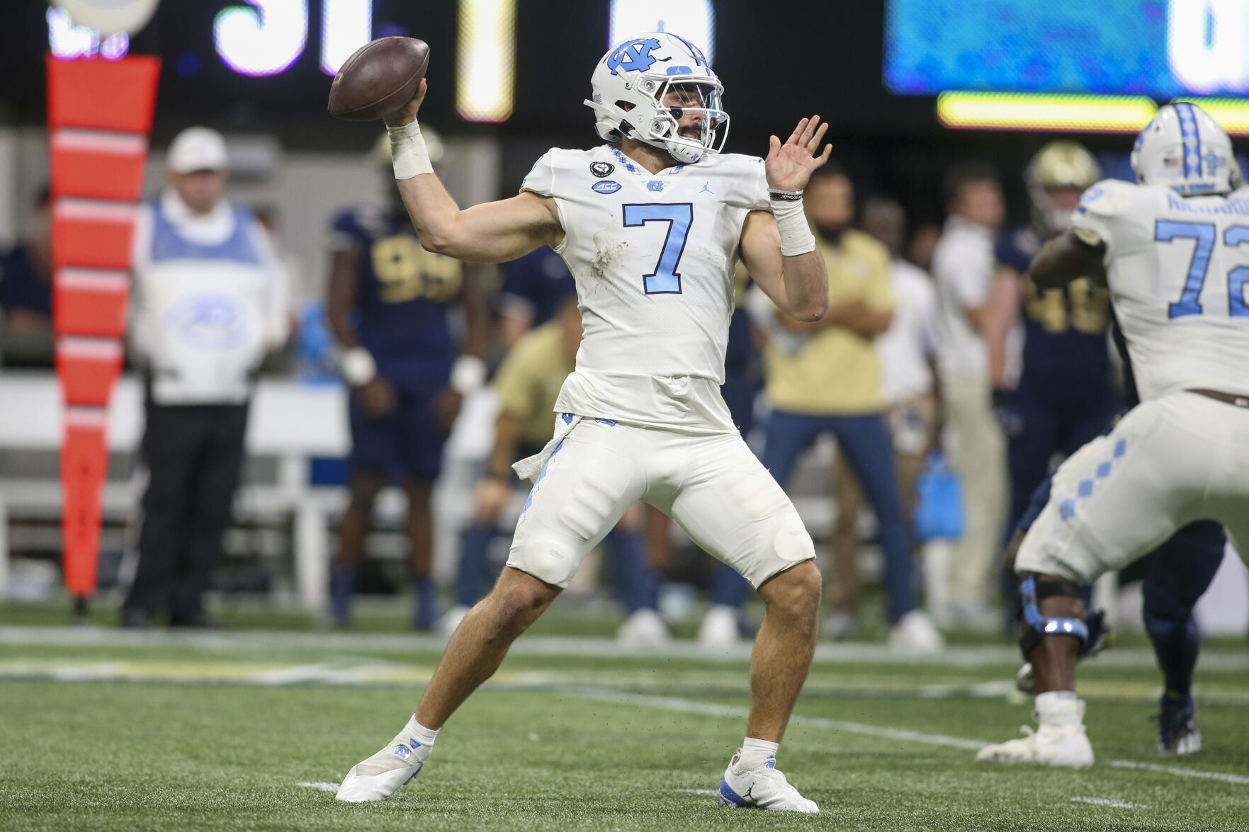 NCAA Football: North Carolina at Georgia Tech